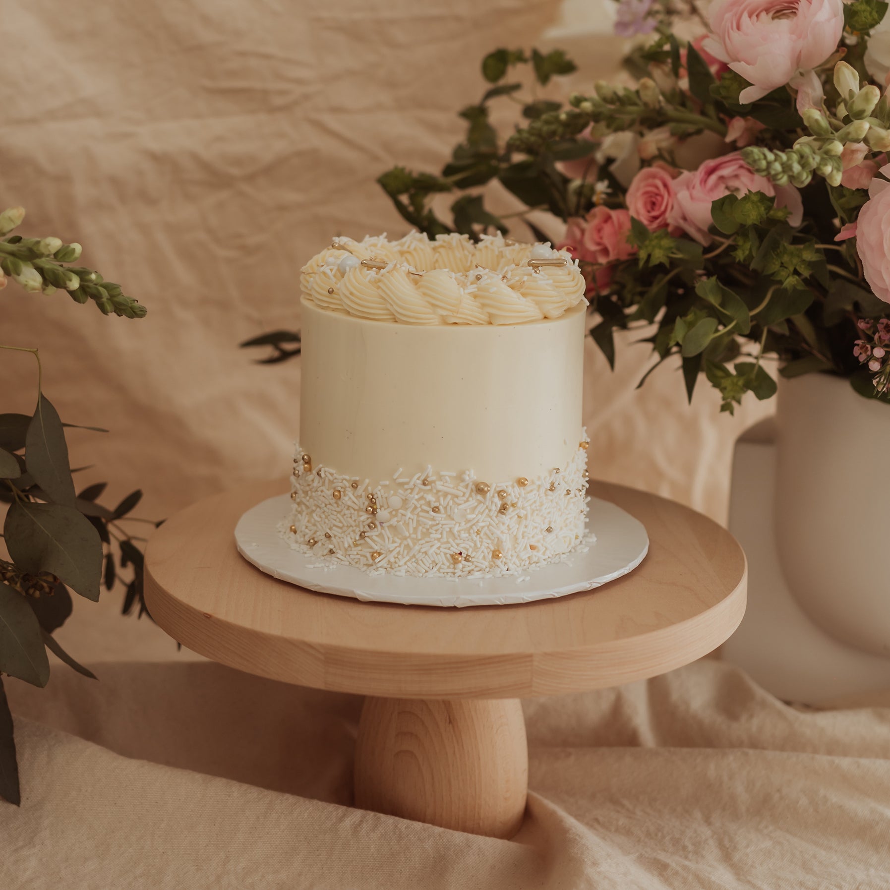 Sprinkle Cake – Shop Wild Rose Cakes - Main Image